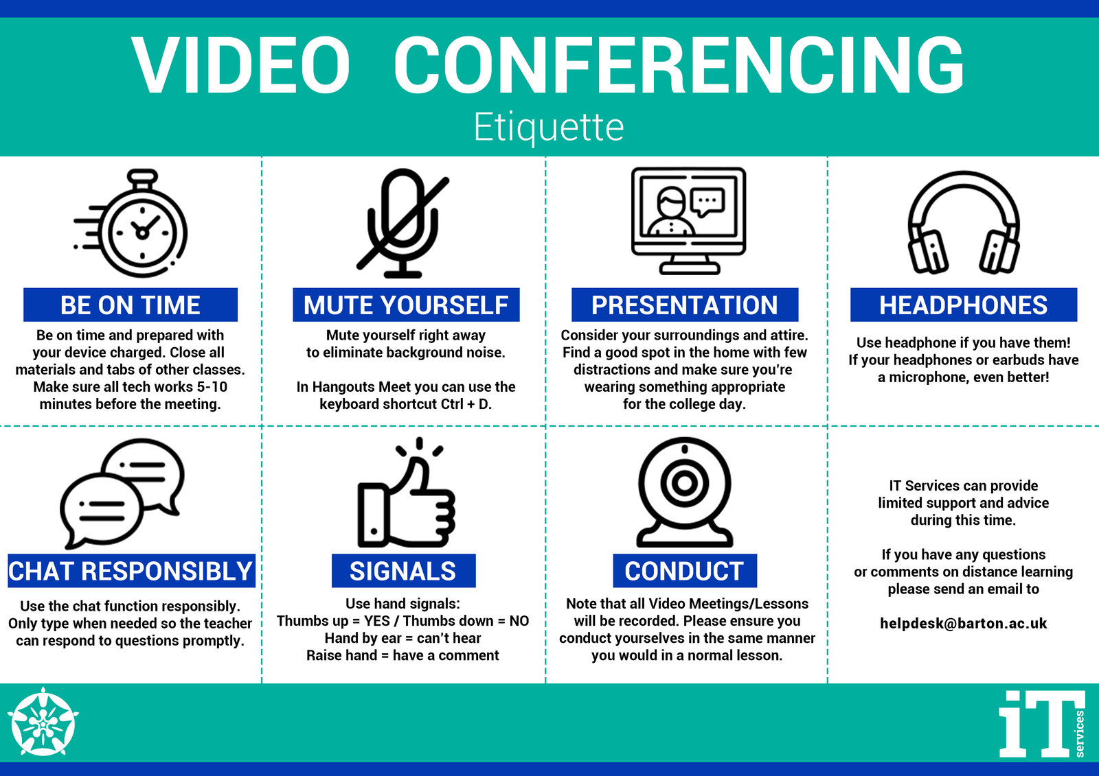 Video Conferencing Etiquette